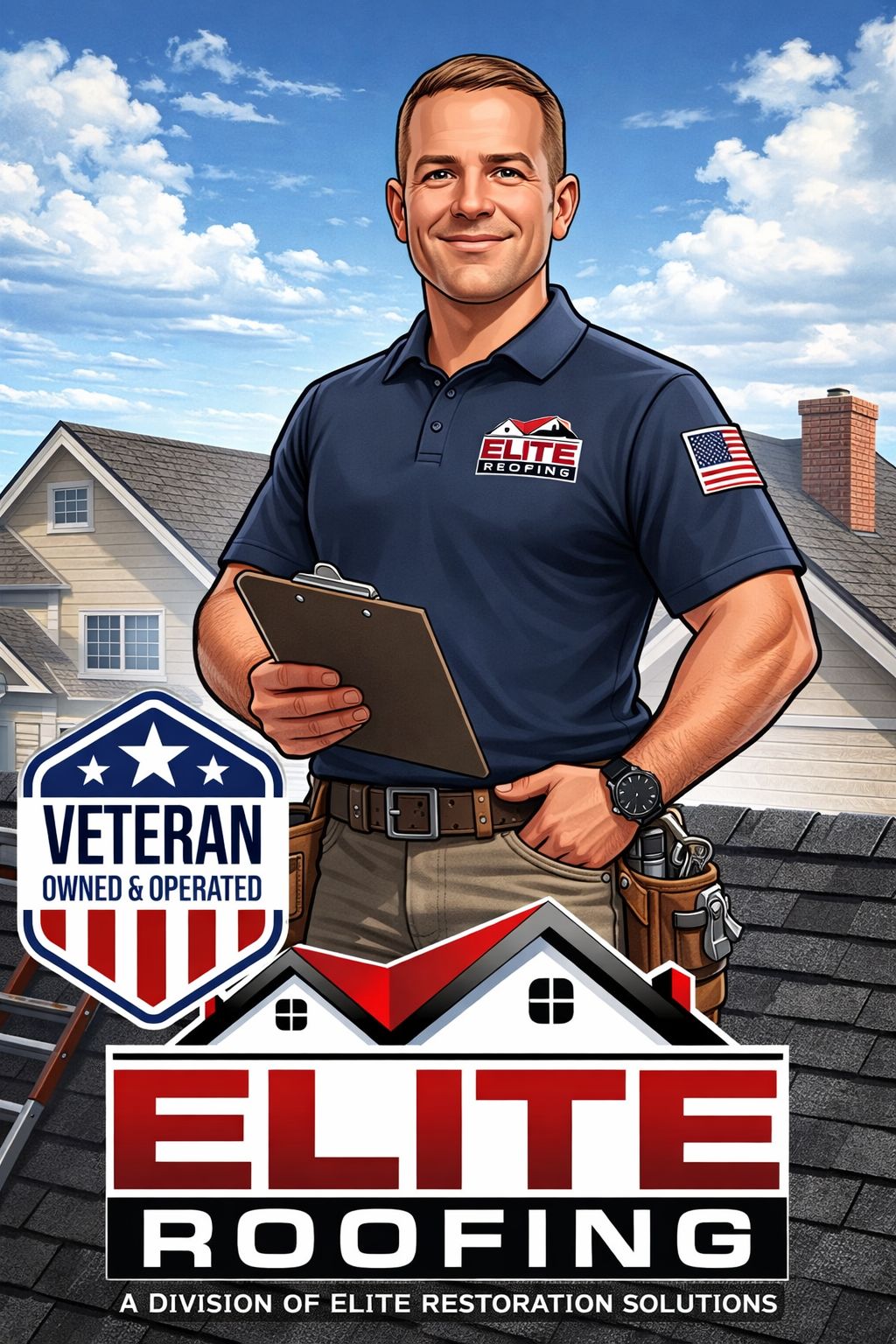 Elite Roofing logo
