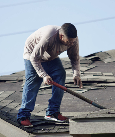 Roof replacement project